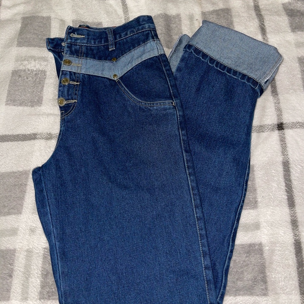 Women’s Western Vintage Jeans Size 7 tall extra long Denim